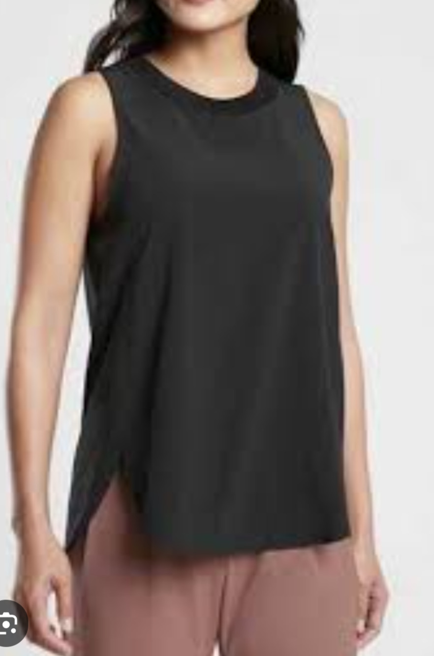 Athleta Black Zephyr Tank
